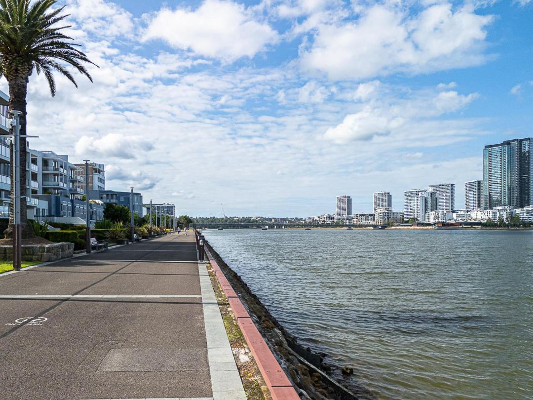 Spacious1 Br@Waterfront Olympic Park_Free Carpark Sydney Esterno foto